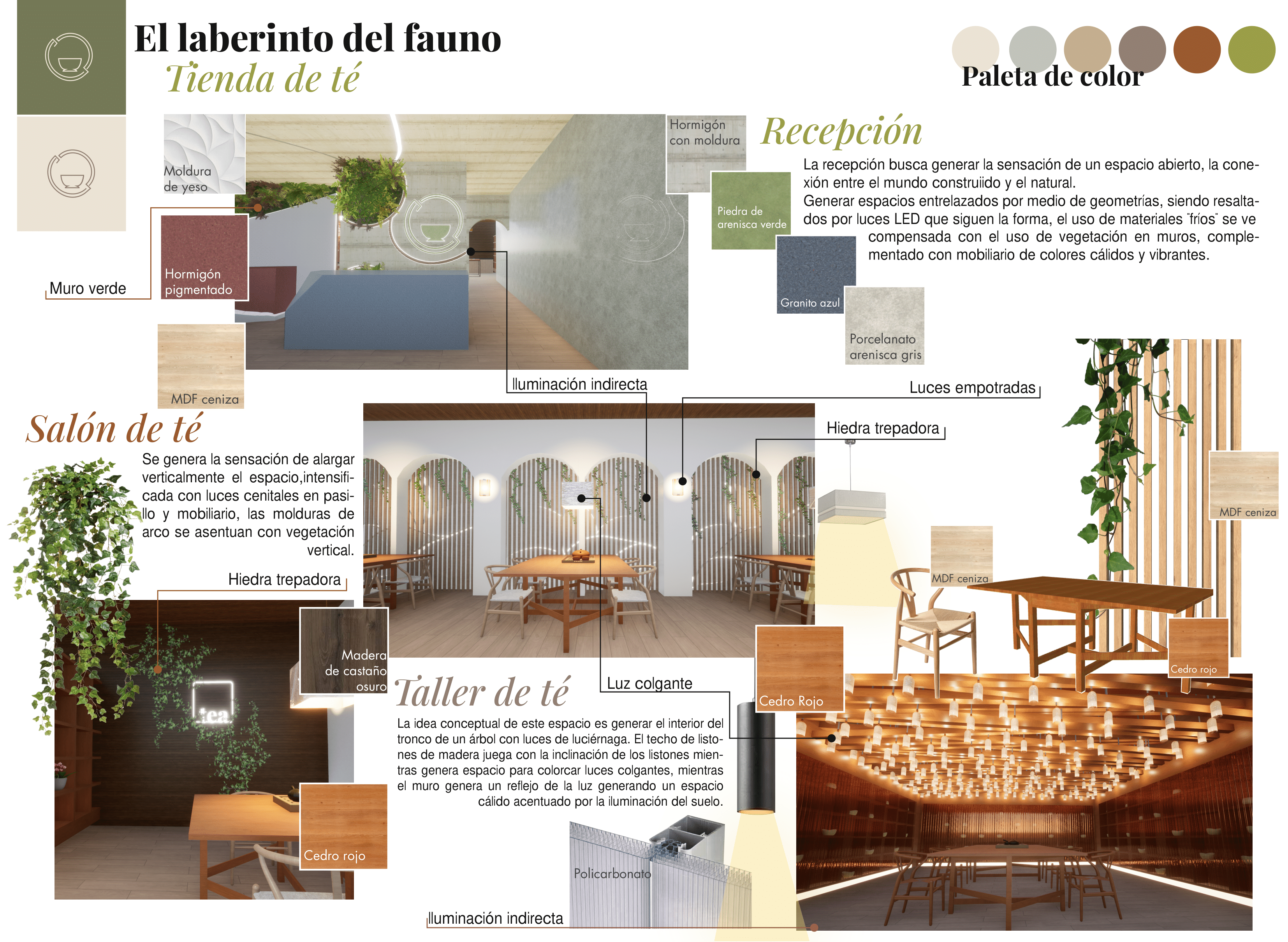 室内设计 · 茶店-2