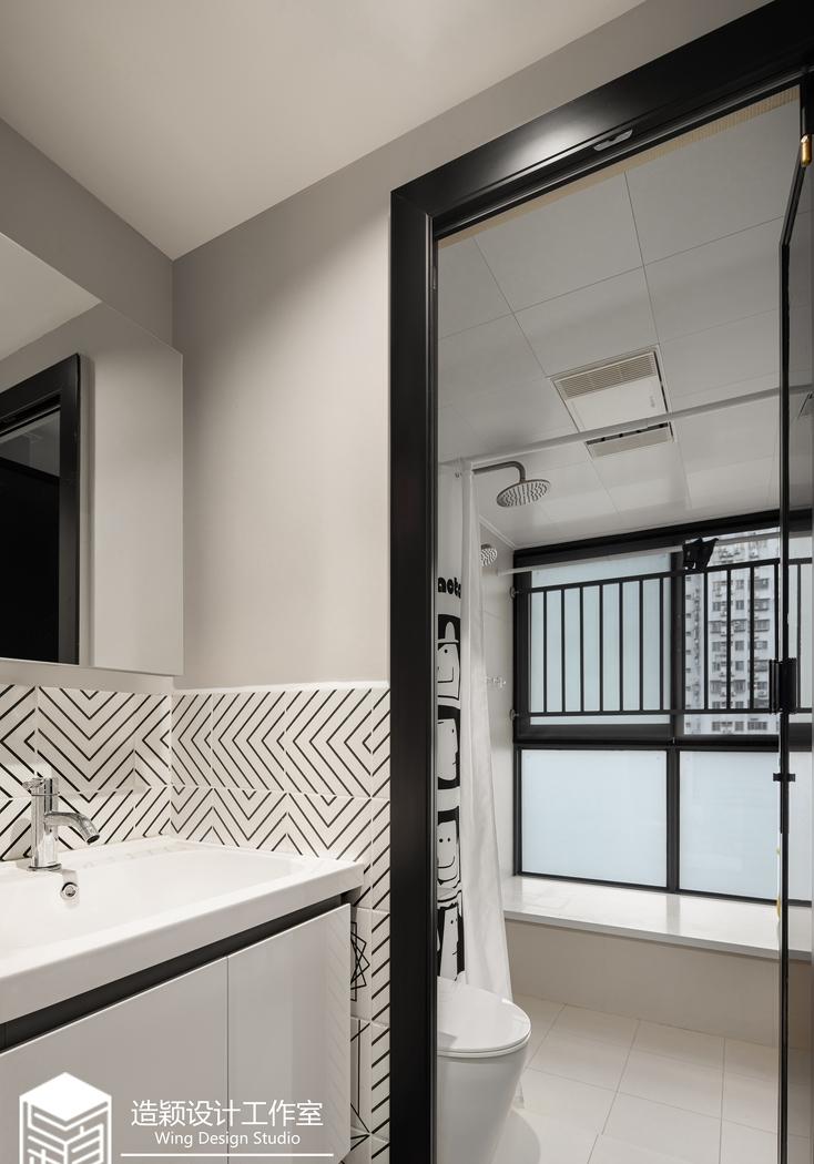 极简艺术 · 客餐厅一体设计-16