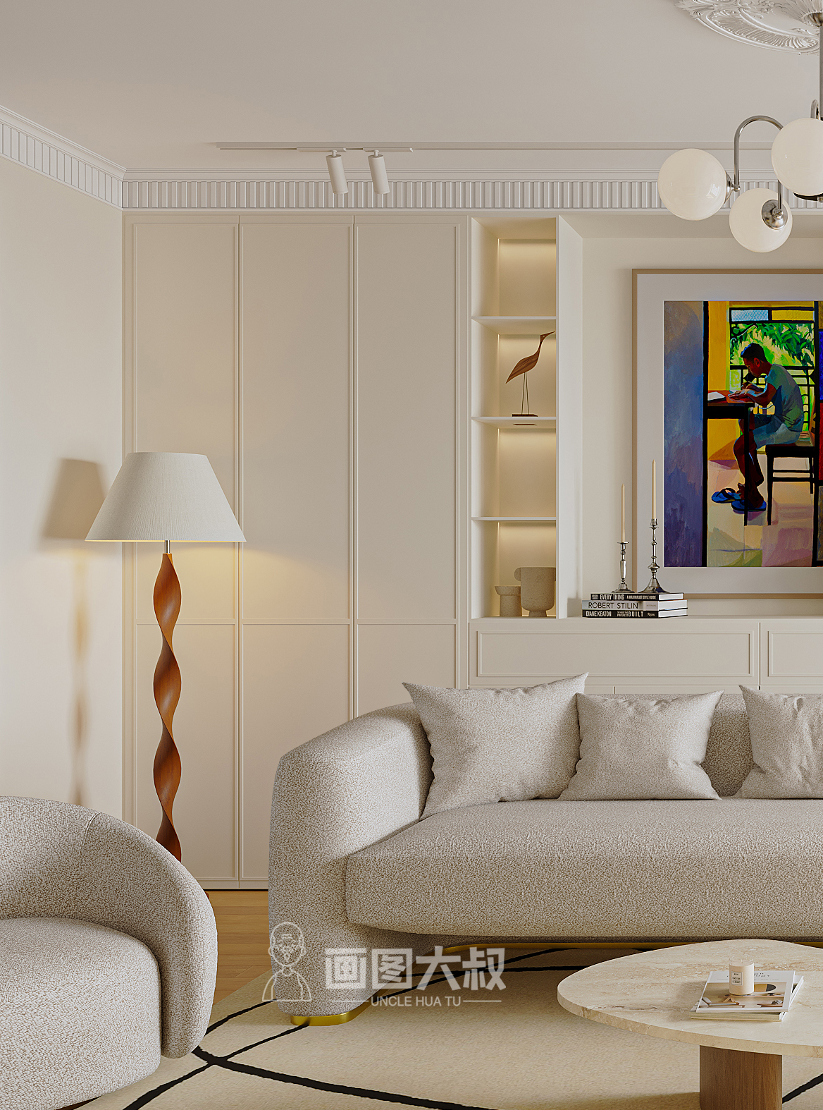 奶油风效果图-3