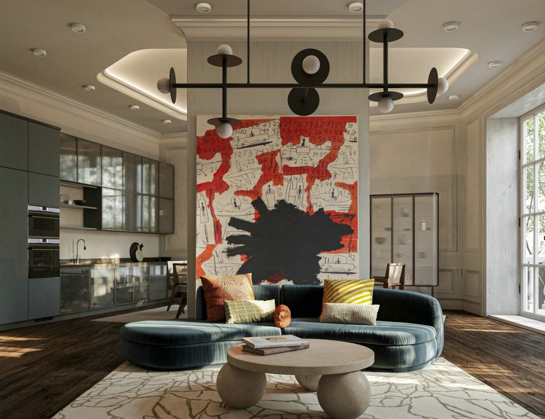 北欧风空间设计,简约生活品味-0