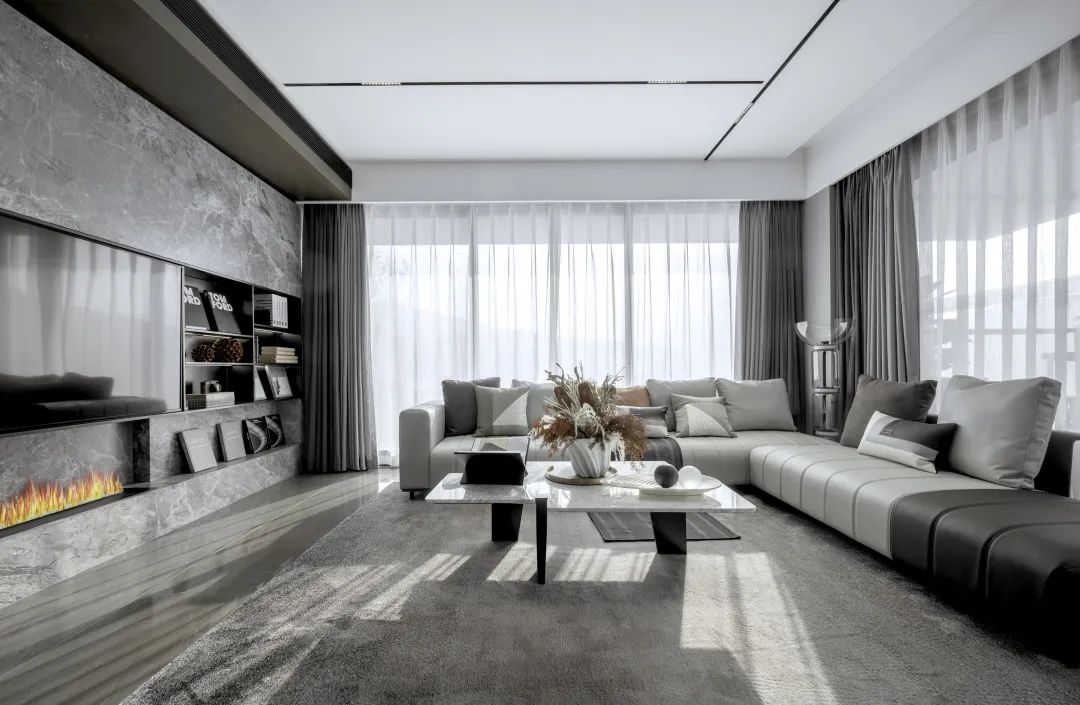 自然感知,洄流之家 · 海成集团·江山赋样板间设计丨中国重庆丨庞一飞,胡亚君,谭伟伟,张婧,毛琳玲,阳艳-10