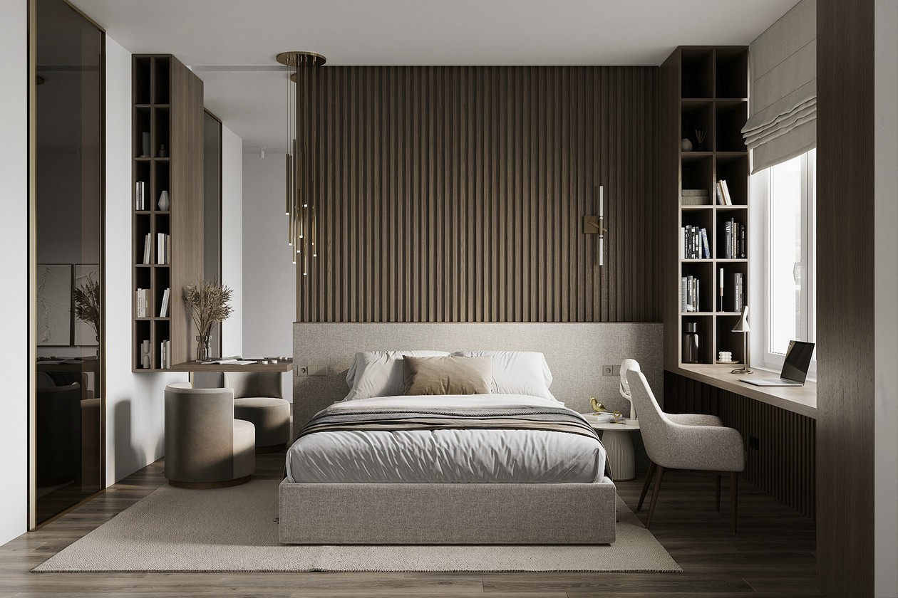 原木风公寓设计 这样的设计超有品位-6