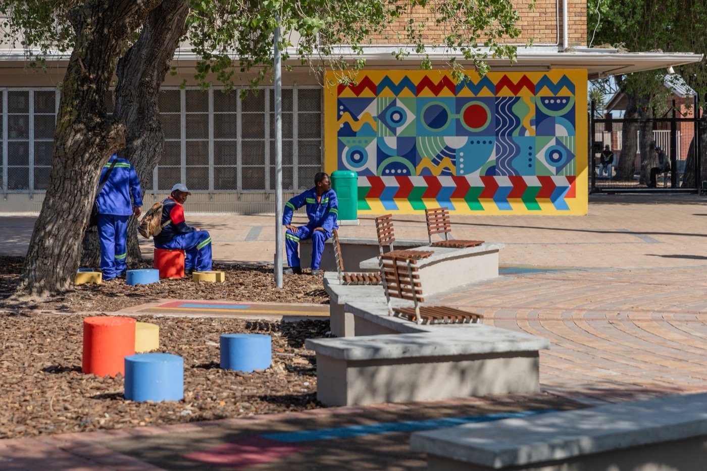 南非 Bonteheuwel 镇中心升级丨Tarna Klitzner 景观建筑师,Terra+景观建筑师-11