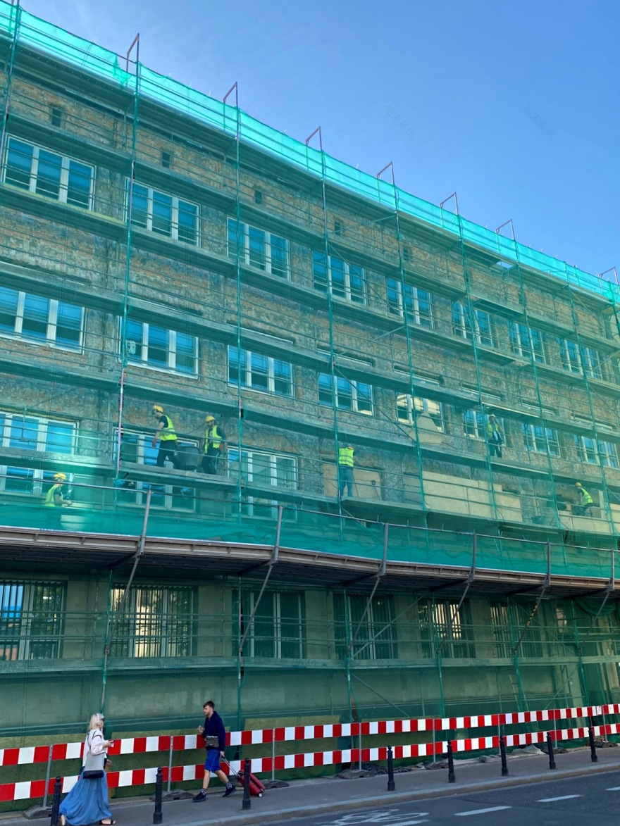 华沙波维什卢发电厂行政大楼外立面翻新丨波兰华沙-39