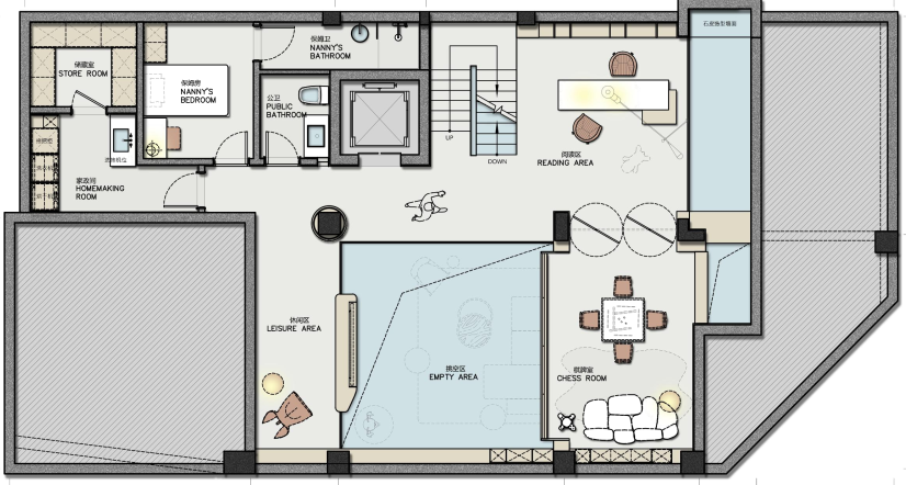 自然色彩的沉浸式住宅设计丨G SPACE DESIGN-54