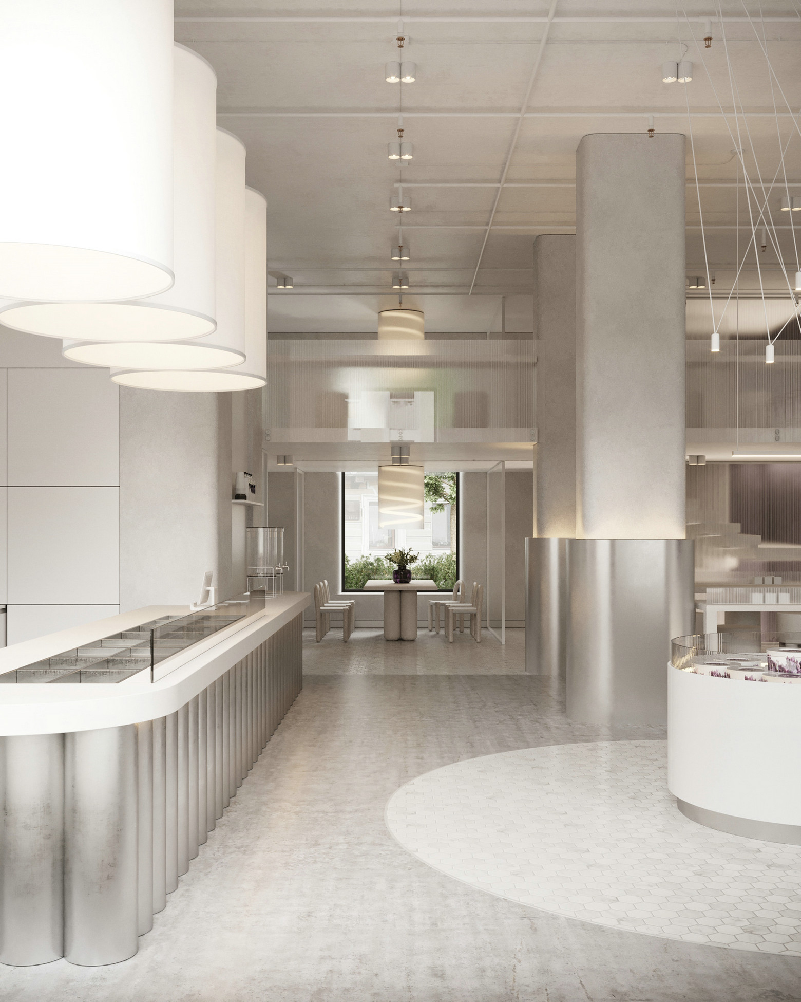 暖白色系 咖啡店&甜品店-4