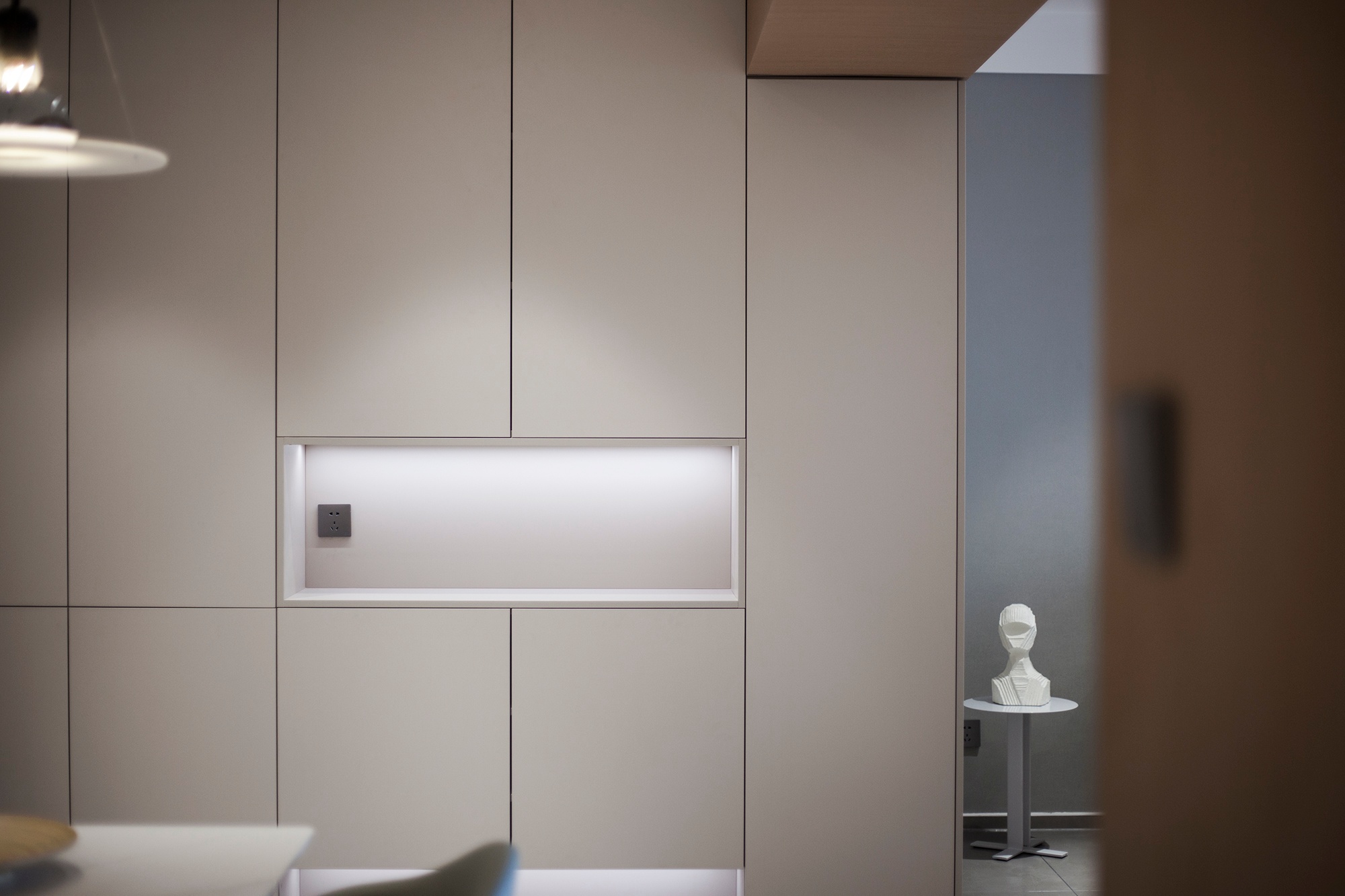 德州禹城小户型大岛台设计丨中国德州丨具象空间设计-11