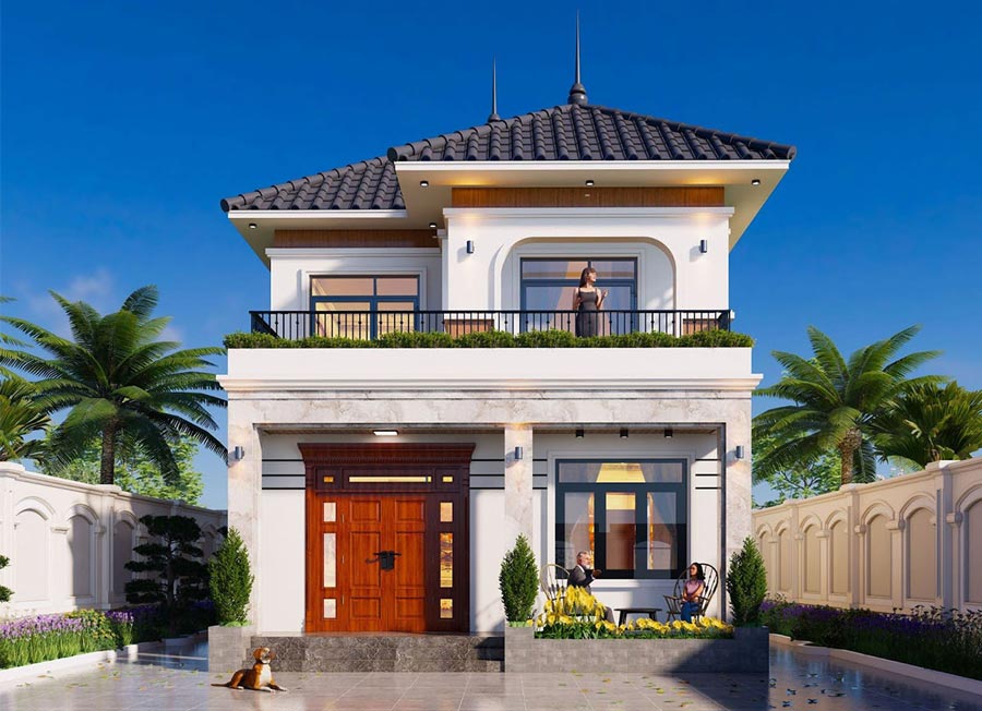 50 + 2层8米临街住宅设计方案集-15