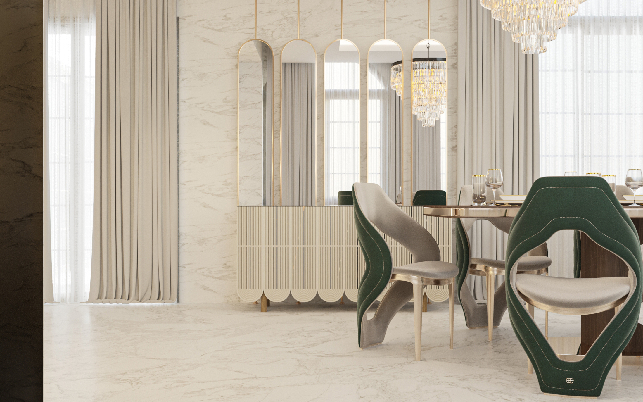 Luxury villa interior-8