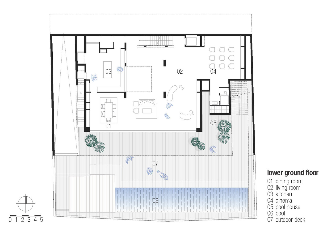 贝鲁特 AZ House | 绿洲中的地中海风格建筑-65