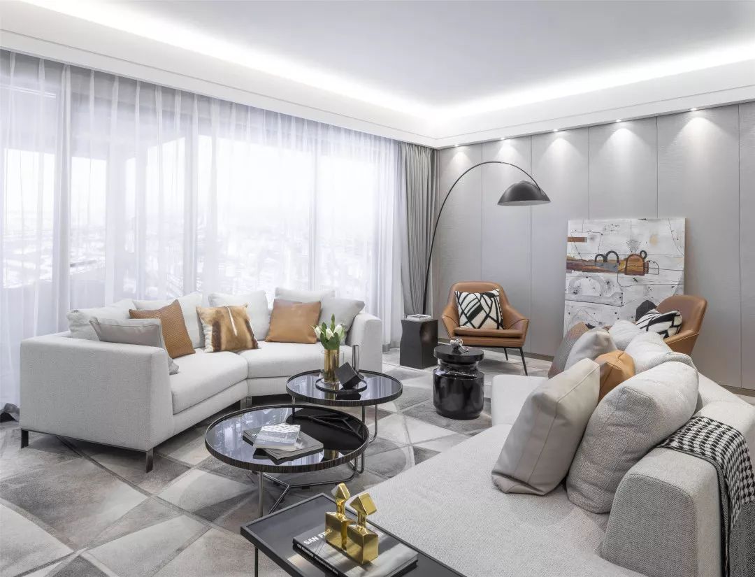 南京印长江样板房 | 艺术与空间的共鸣-9