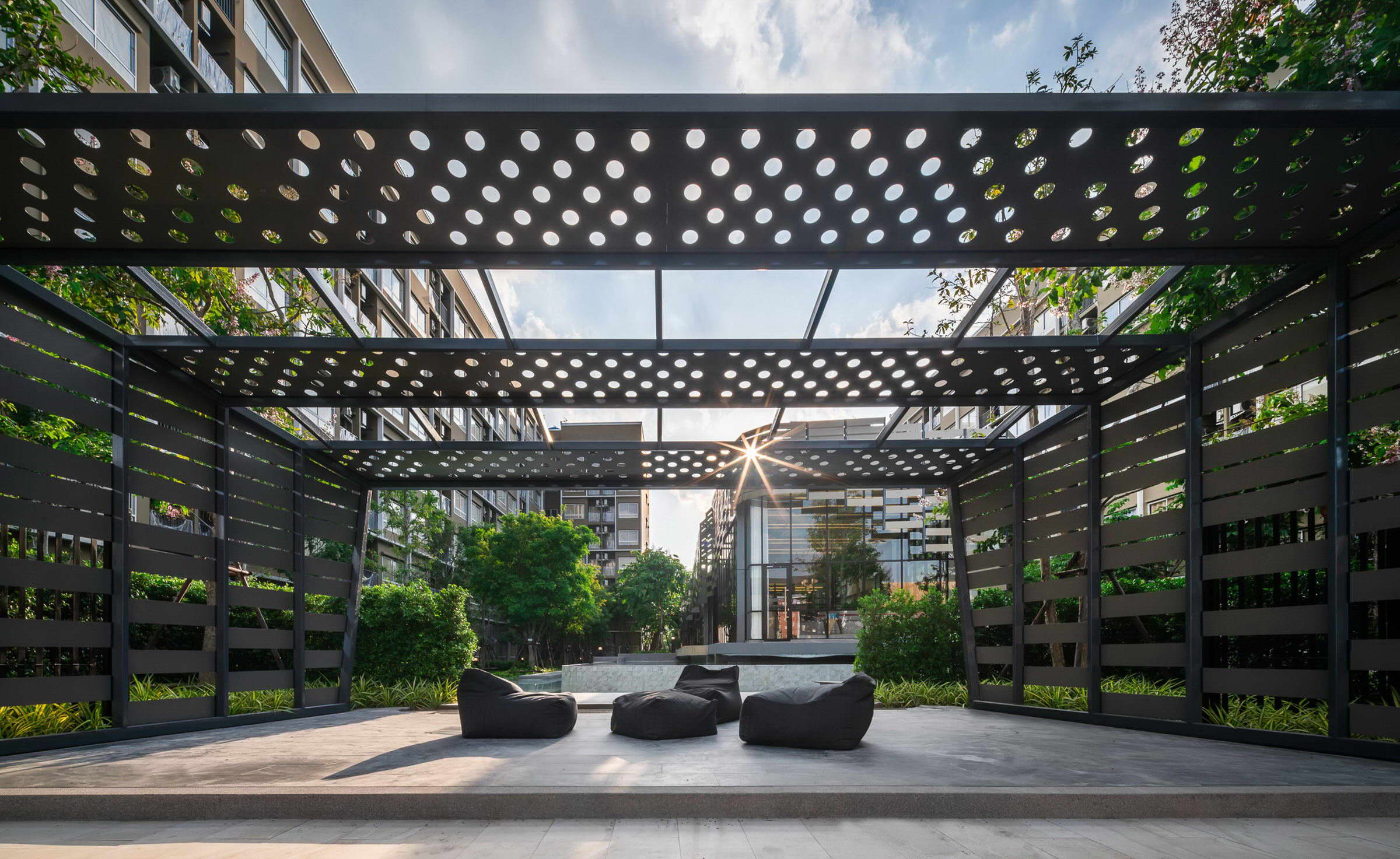 泰国 Plum Alive 二期景观设计 | 被动式生活空间-15