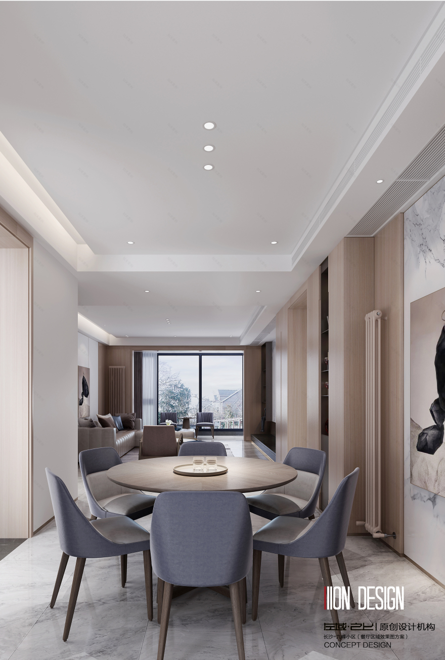 长沙九峰小区现代简约家居设计,温馨舒适尽展生活美学-7