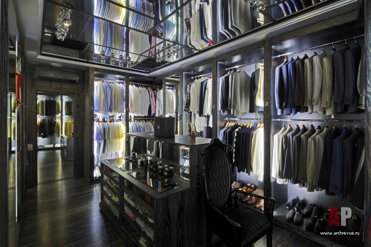 有瀑布和LED照明的豪华公寓室内设计丨Макушев Сергей,Серебряная Мария-37