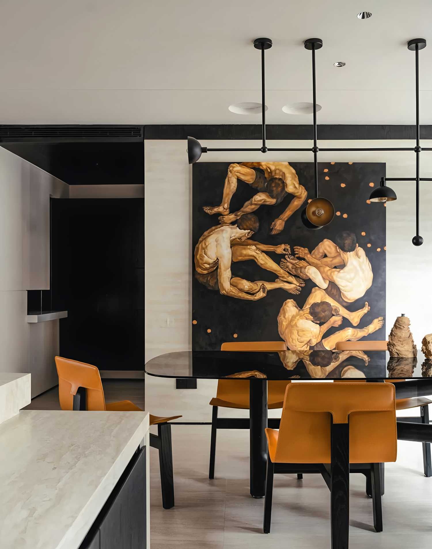 东方诗意美学的现代演绎丨中国成都丨成都集伽室内设计有限公司-31