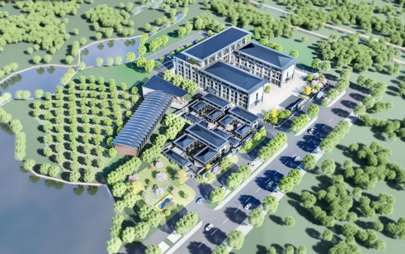 山西某地三馆,东营办公楼,蒙阴景区丨中国东营丨柒漾设计-6