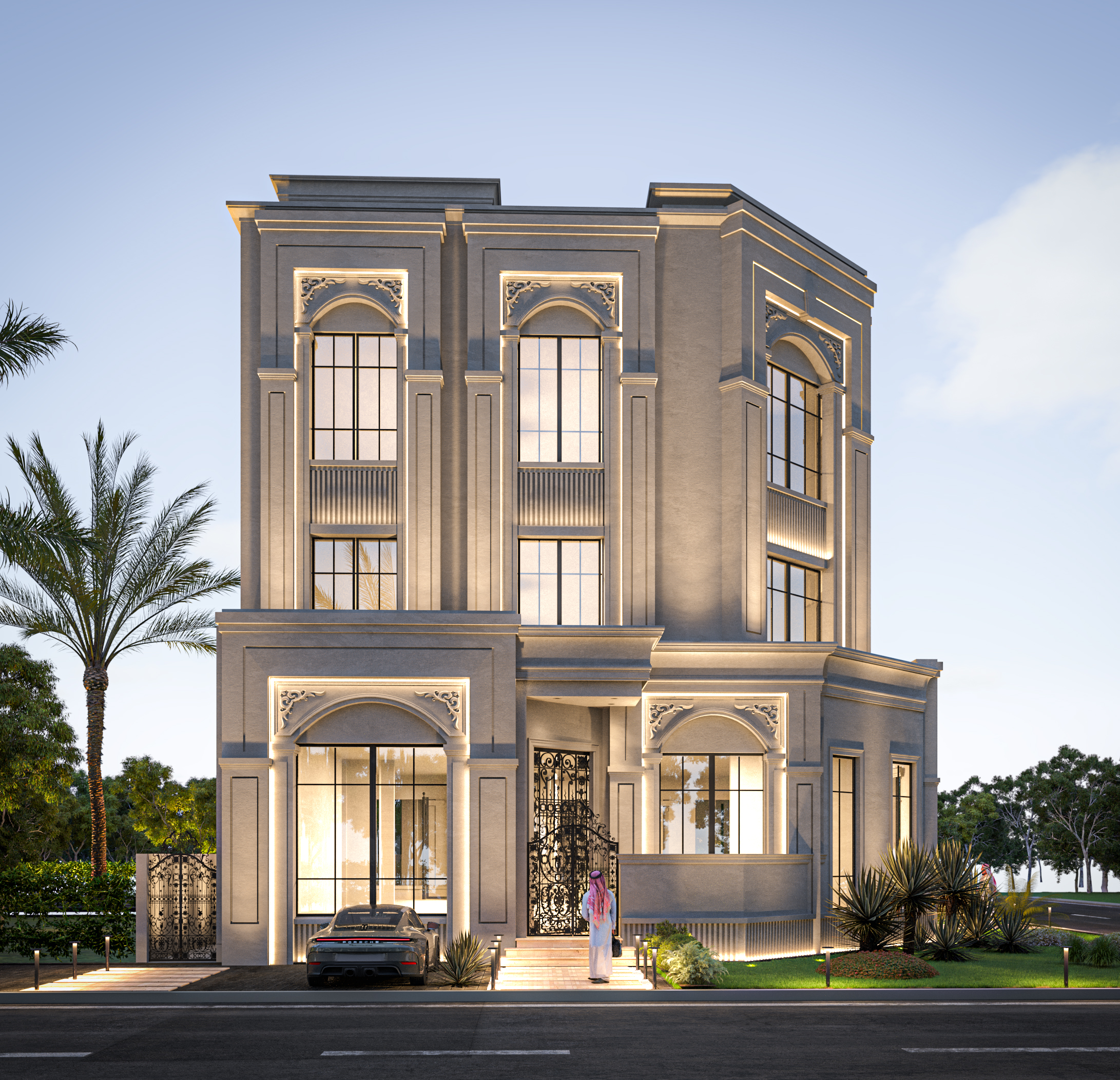 CLASSIC VILLA IN KUWAIT（科威特经典别墅）丨Ahmed Mamdouh-6