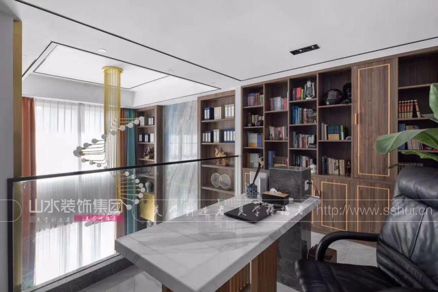 山水·爱家说 · 豪门金地新中式之家丨高泉-64