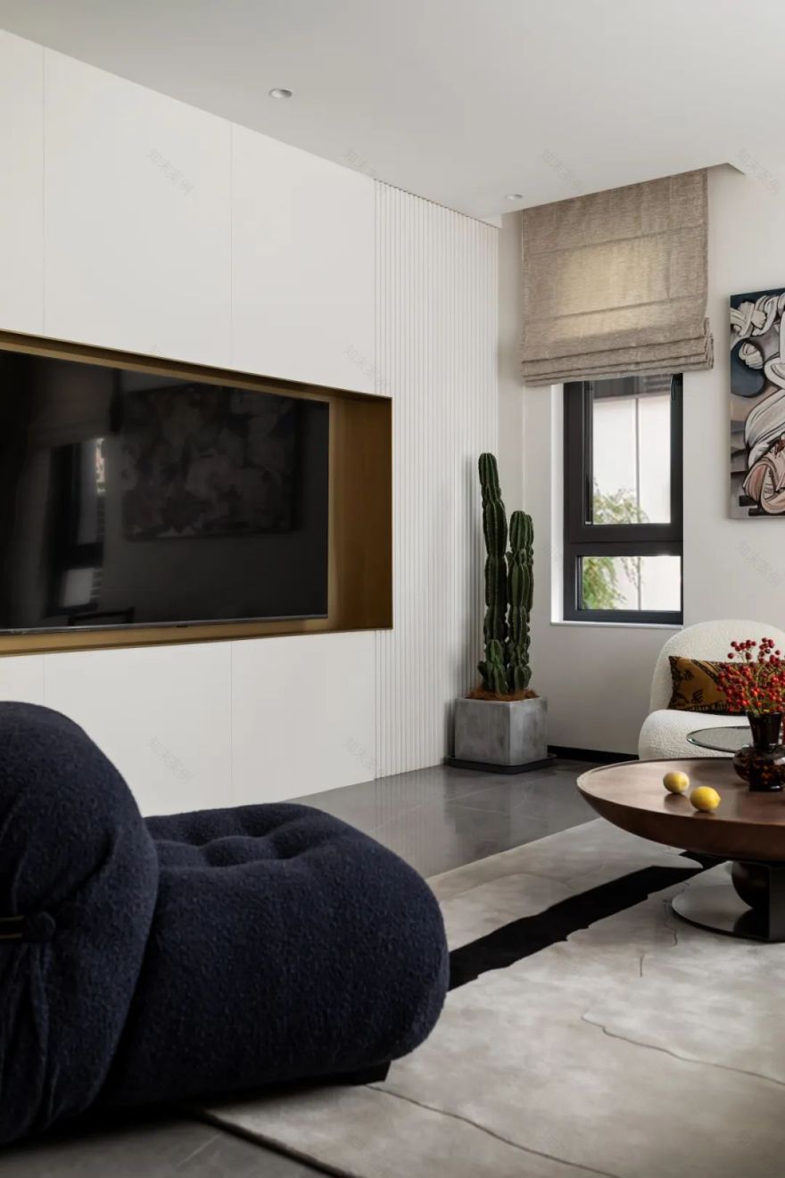 北京现代别墅 · 自然优雅的空间探索丨中国北京丨璞石建筑空间 Pushdesign-14