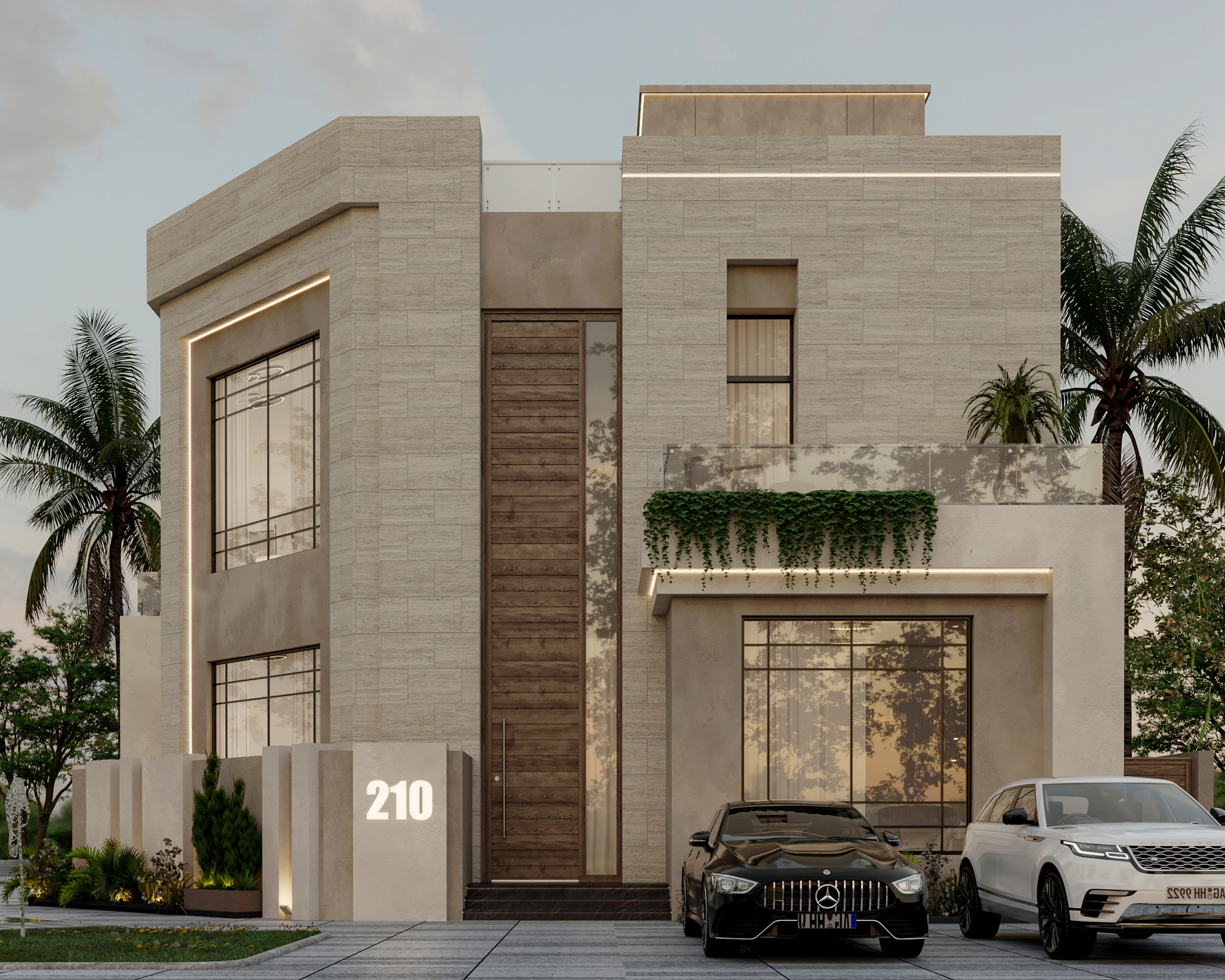 Modern Villa in Kuwait（科威特现代别墅）丨Asmaa Raafat-8