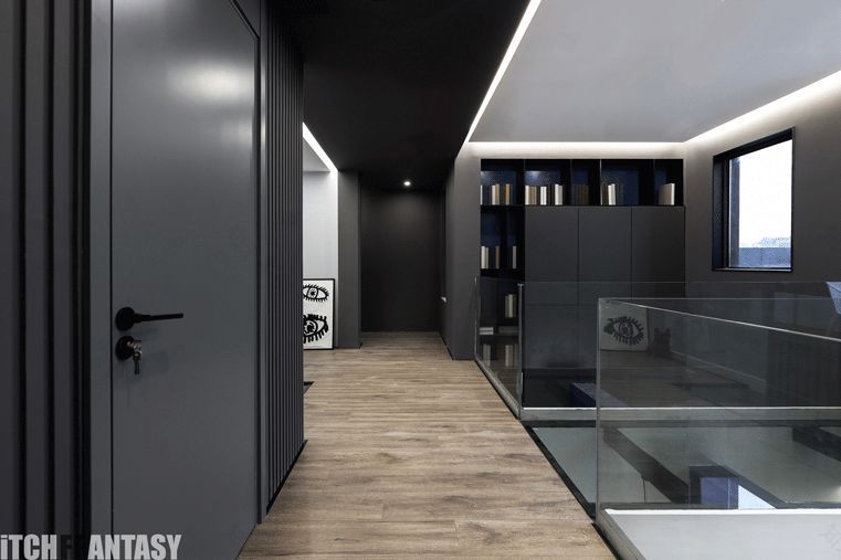 魔都小两口 210㎡大宅,悬空玻璃栈道治恐高!-156