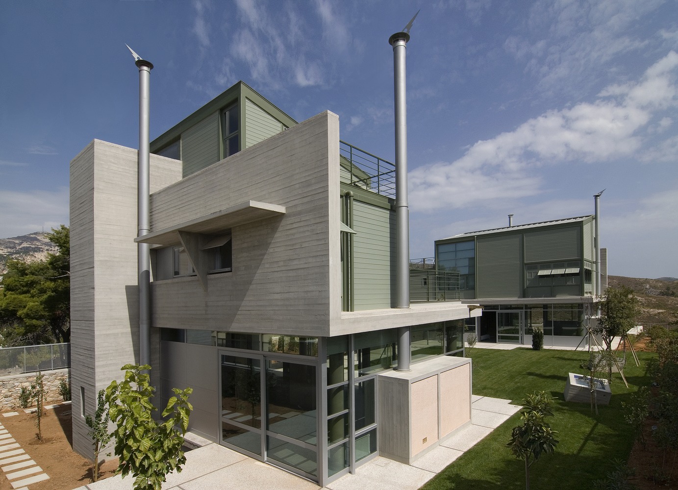 希腊雅典北部的房屋-8