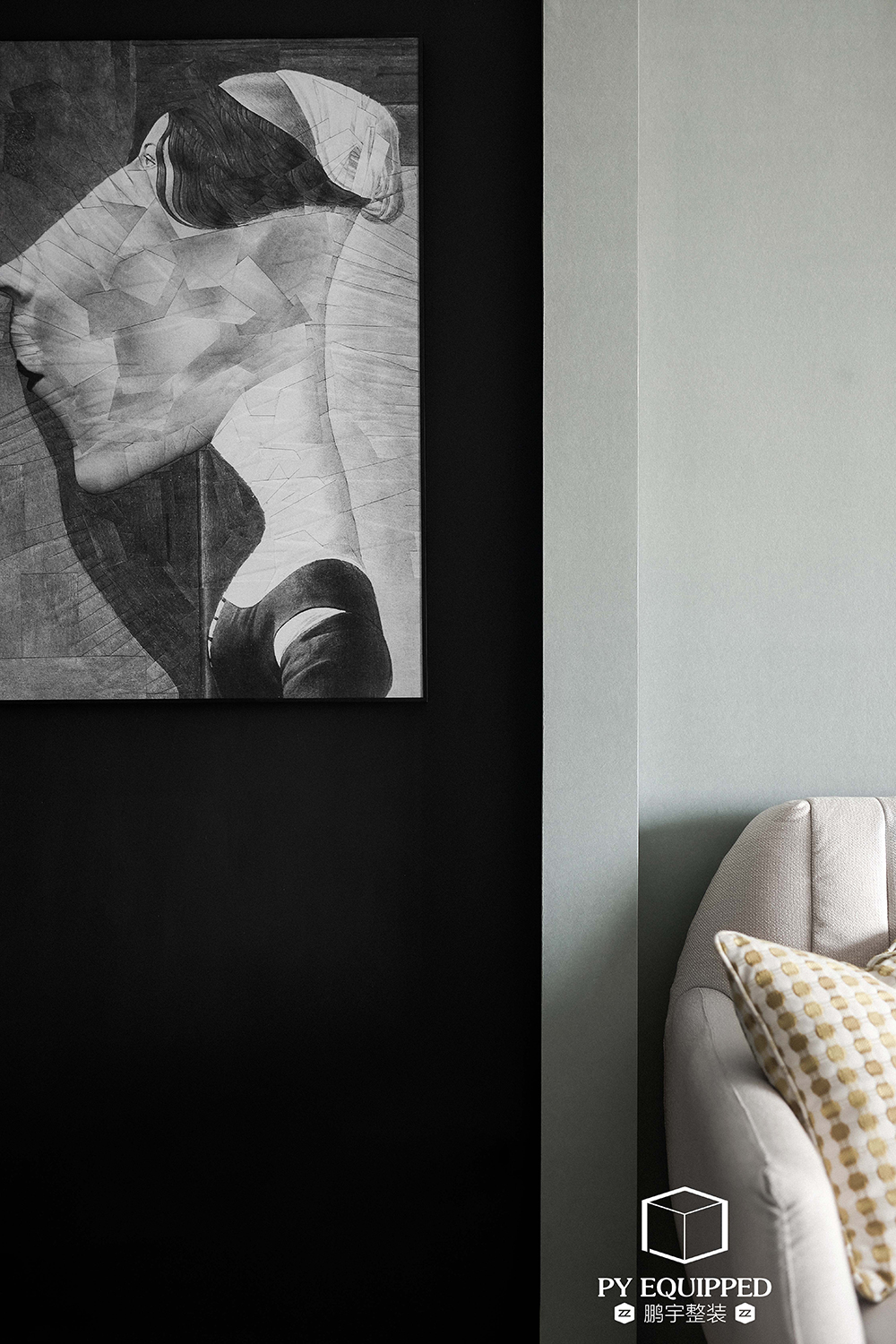 现代轻奢空间 | 鹏宇设计的深邃魅力-4