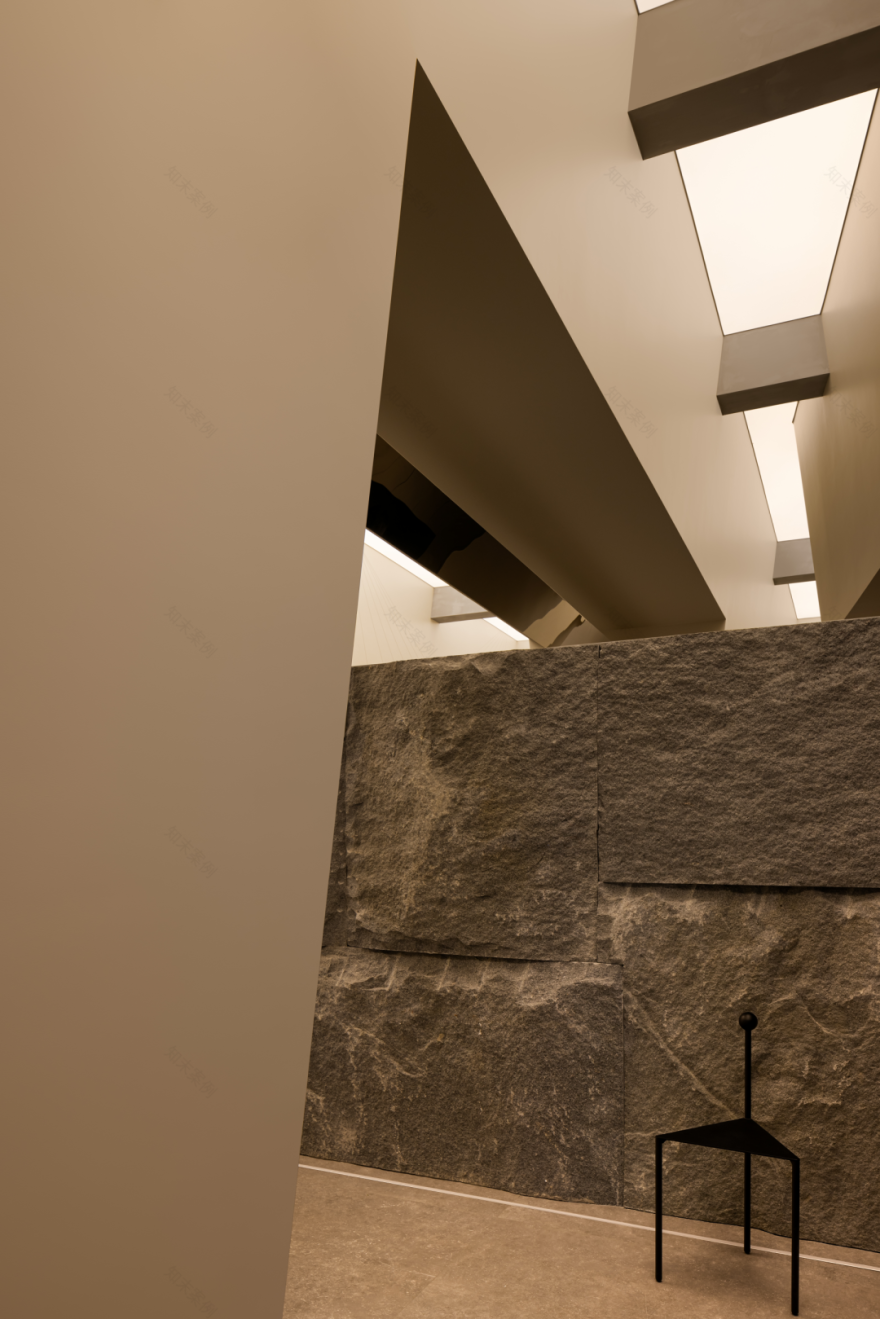 光之峡谷本杰明摩尔涂料展厅丨中国惠州丨质感建筑设计-41