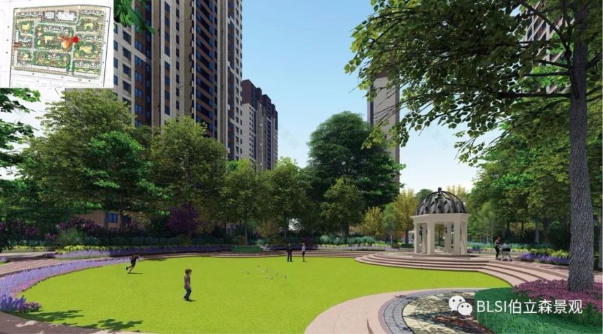 济南中海御山首府 | 法式新艺术风格公园式住宅景观设计-47