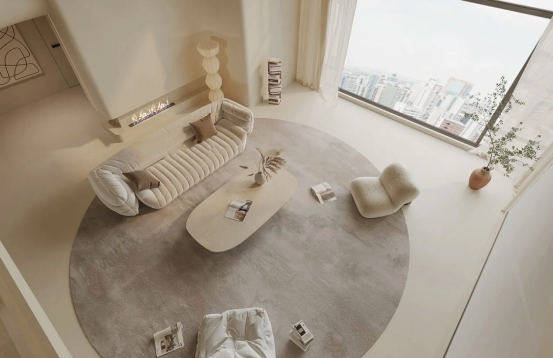 奶油色的温柔 · 打造治愈系的家居空间丨紫苹果装饰-39