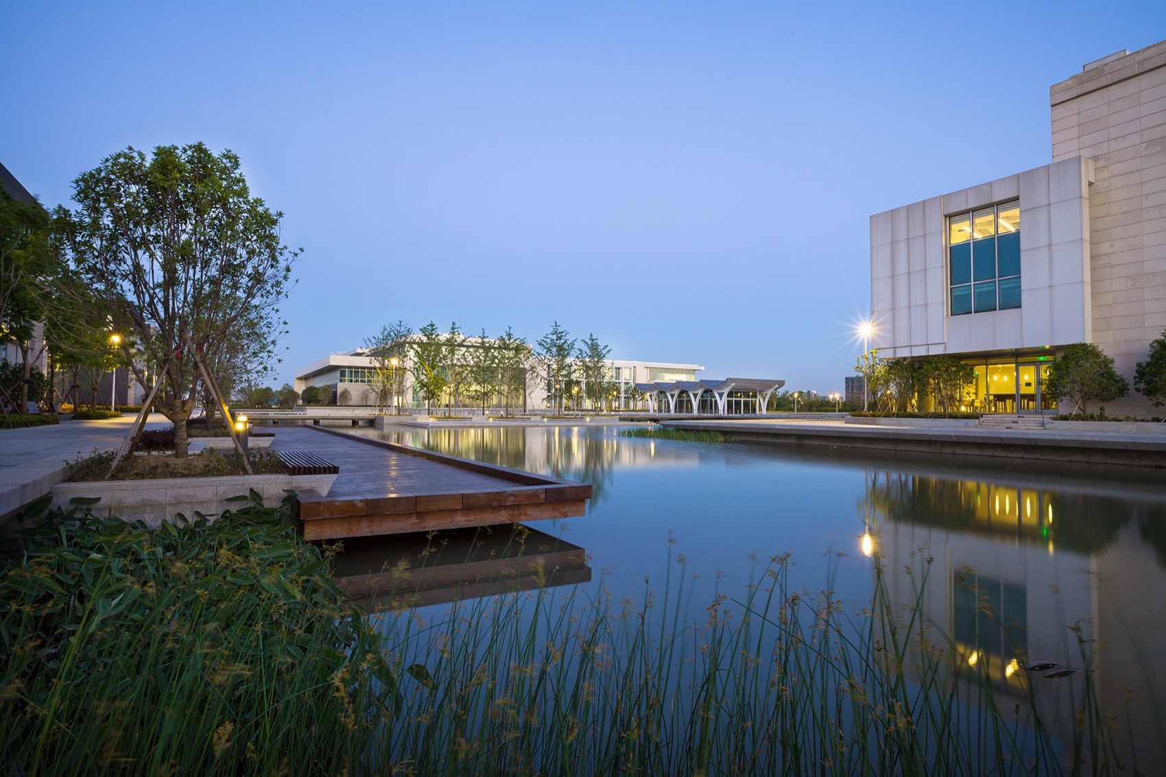 链接时间与空间的流动边界:昆山杜克大学14年生态景观设计丨中国江苏丨Futurepolis未来都市-68