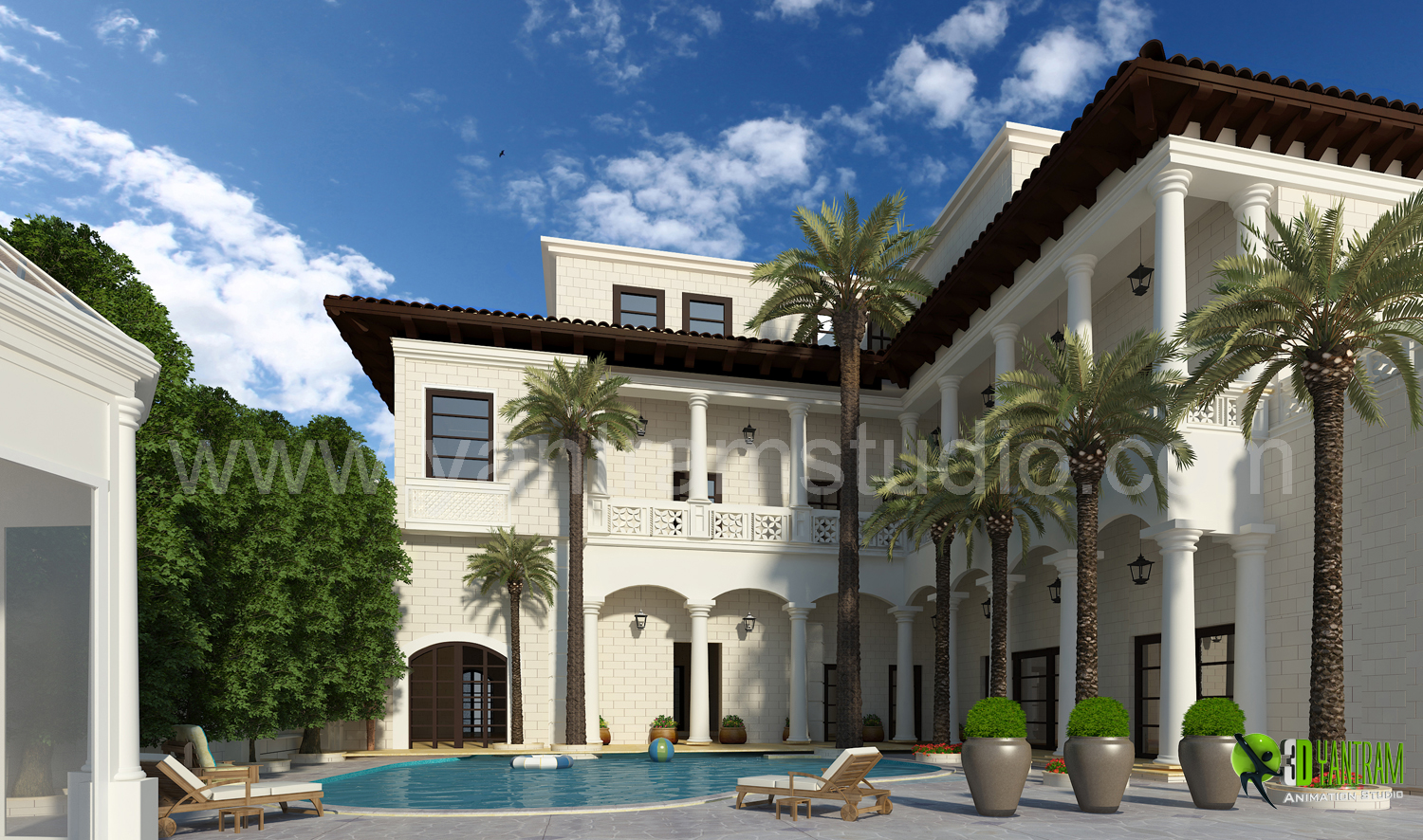 三维住宅渲染设计 | 2016 年建于美国的现代公寓-11