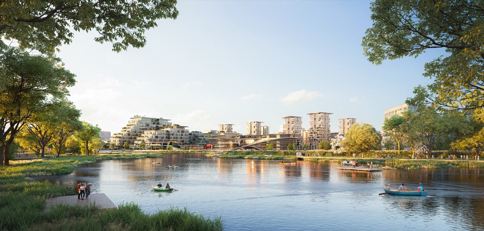 西岑科创中心设计方案，上海 / Foster + Partners-20