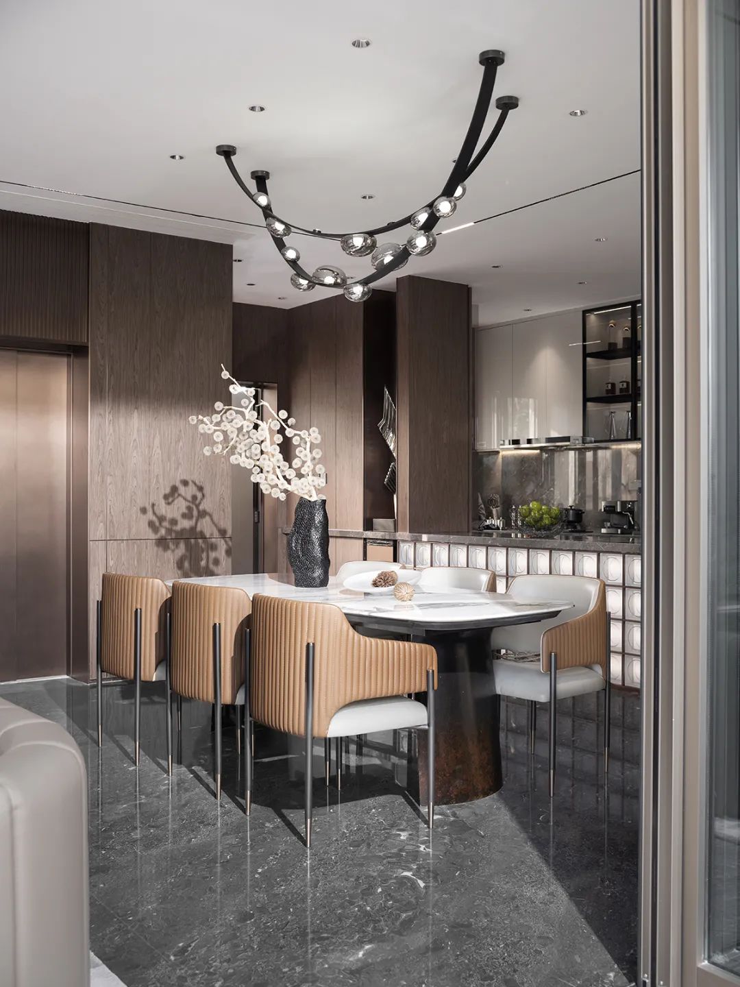 山居诗意的现代雅奢合院丨中国重庆丨北京靳朝晖设计有限公司-14