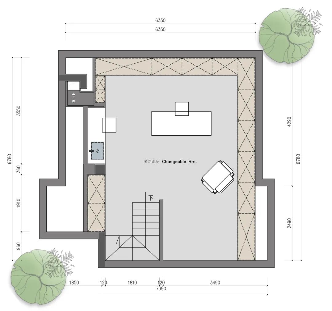 上海映虹桥跃层婚房设计丨中国上海丨玖柞制作-35