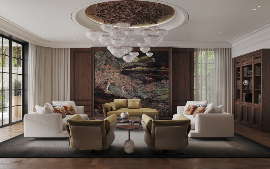 私人别墅室内设计丨VALERIYA NAZAROVA-5