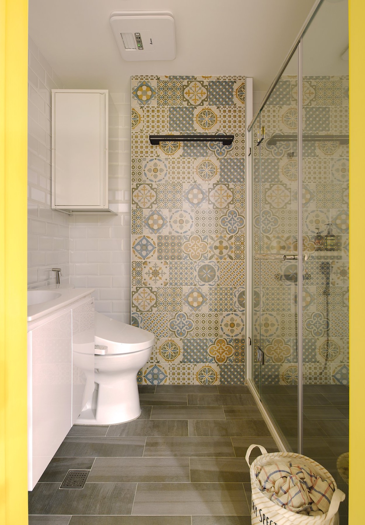 台湾两小公寓色彩改造丨中国台北-17