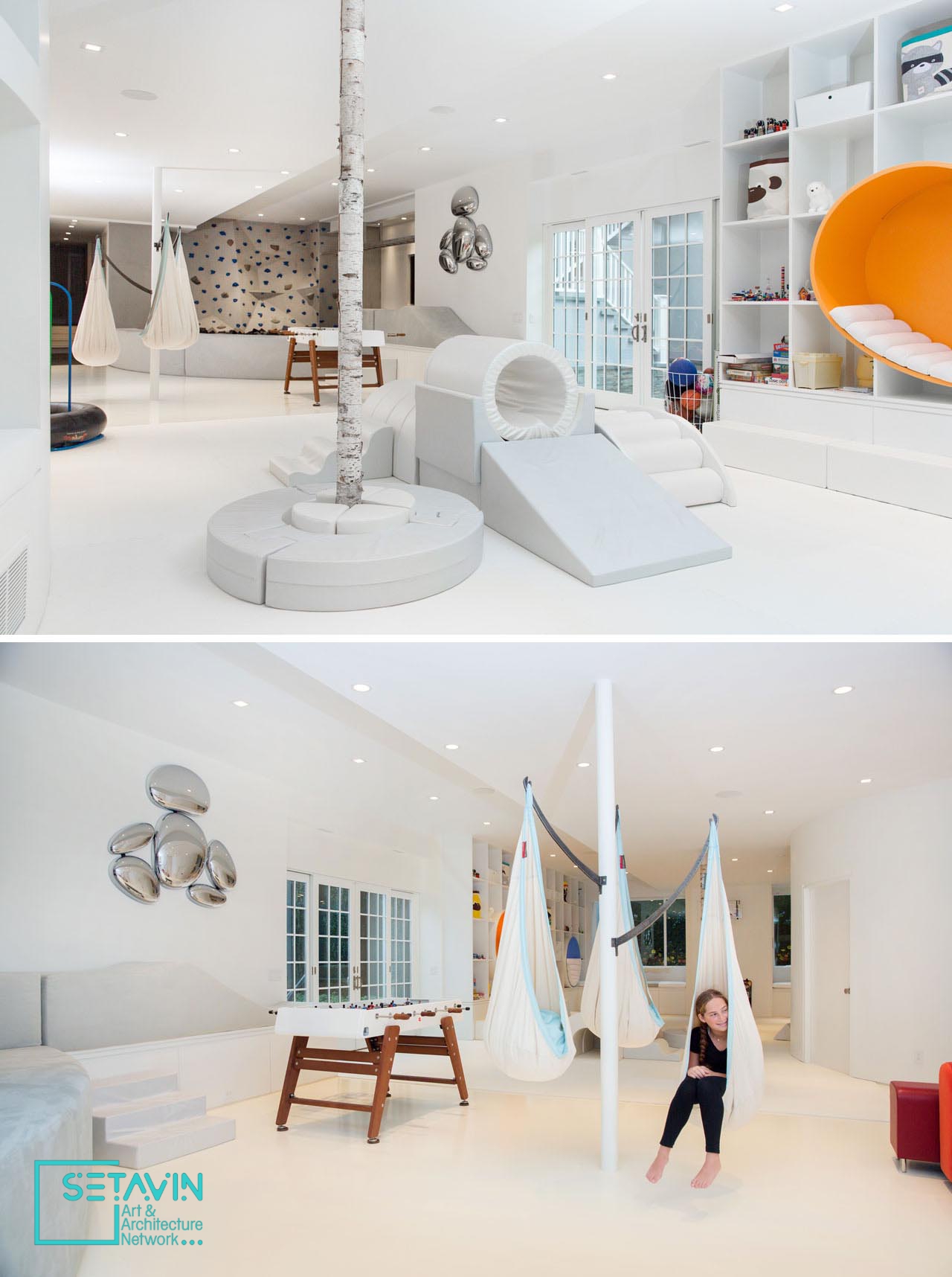 将地下室改造成儿童游戏空间  斯塔文丨美国纽约丨Eisner Design（建筑,室内和家具设计工作室）-7