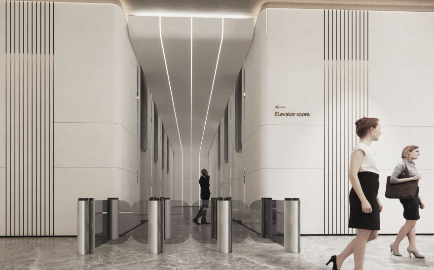 广州国际金融城大堂中心设计方案丨中国广州丨卓美设计-23