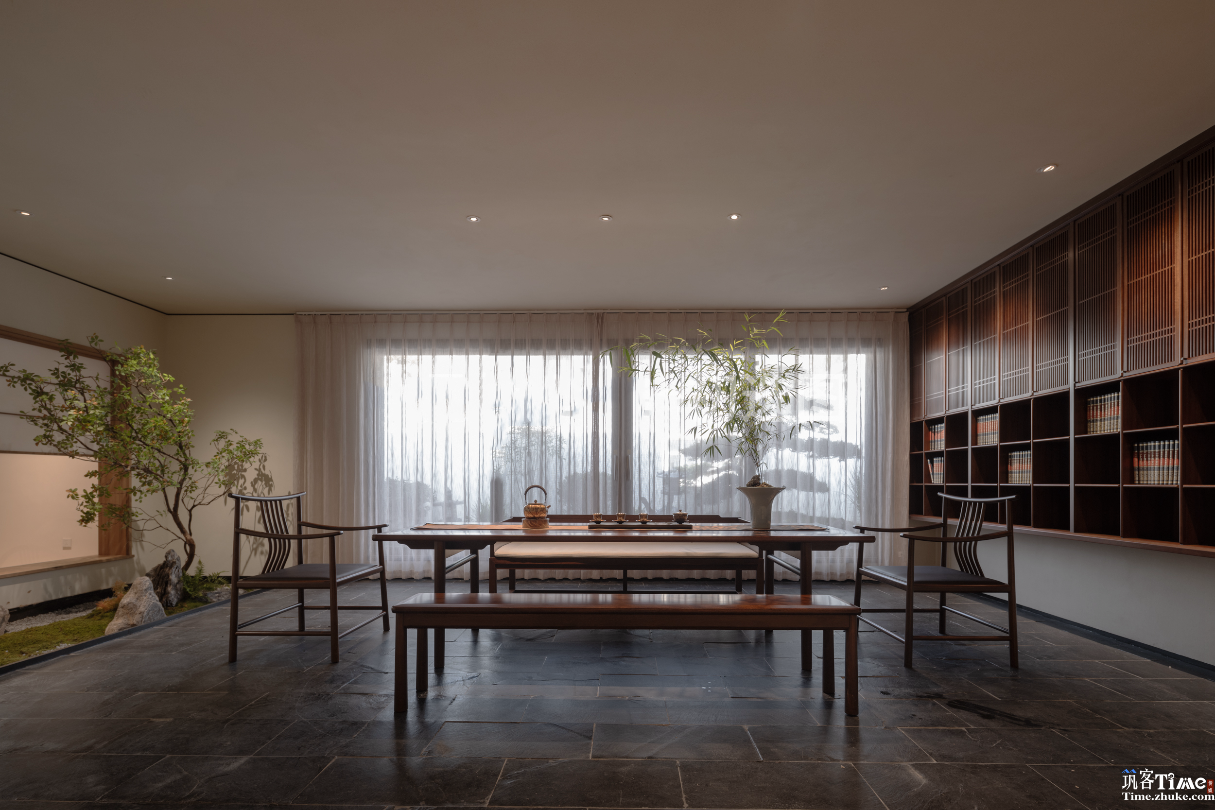 源木禅 茶 · 家具空间展厅丨中国西安丨子俞空间设计-41