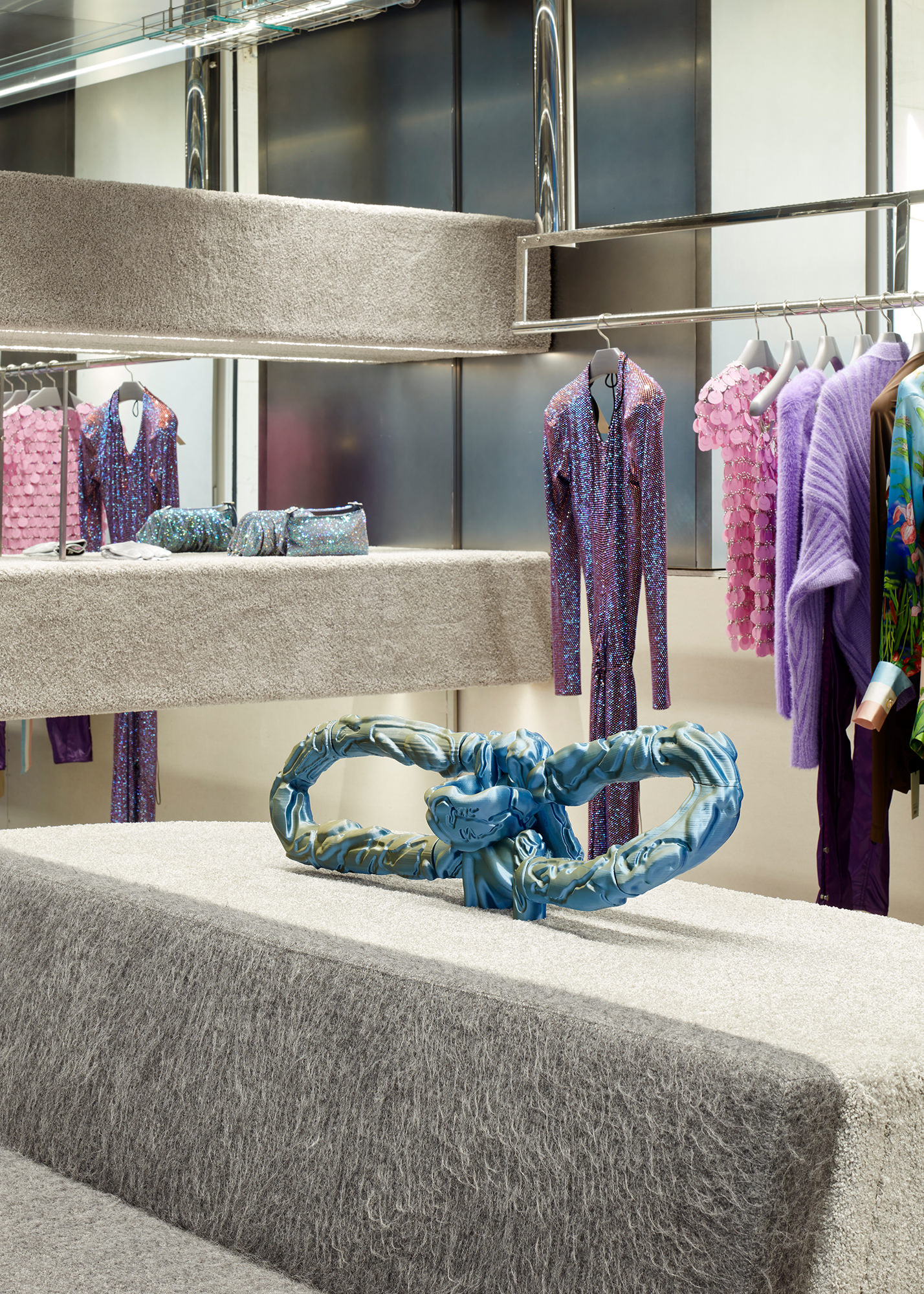 巴黎 Modes 精品店装置设计丨法国巴黎丨Nilufar Gallery-14