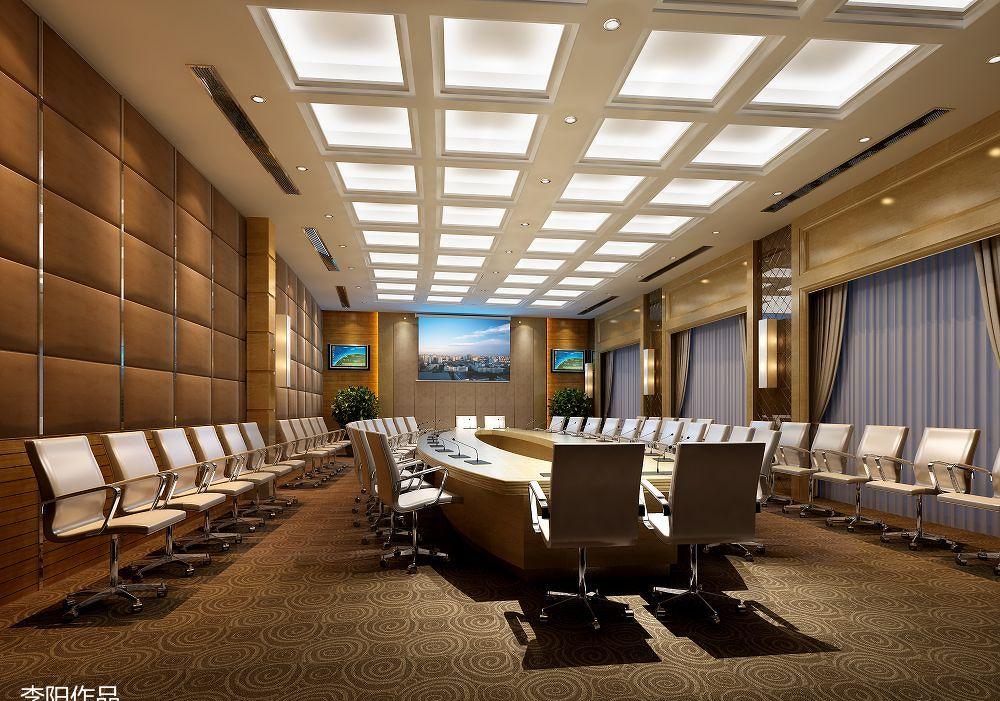 山西阳光集团多功能办公空间设计-14