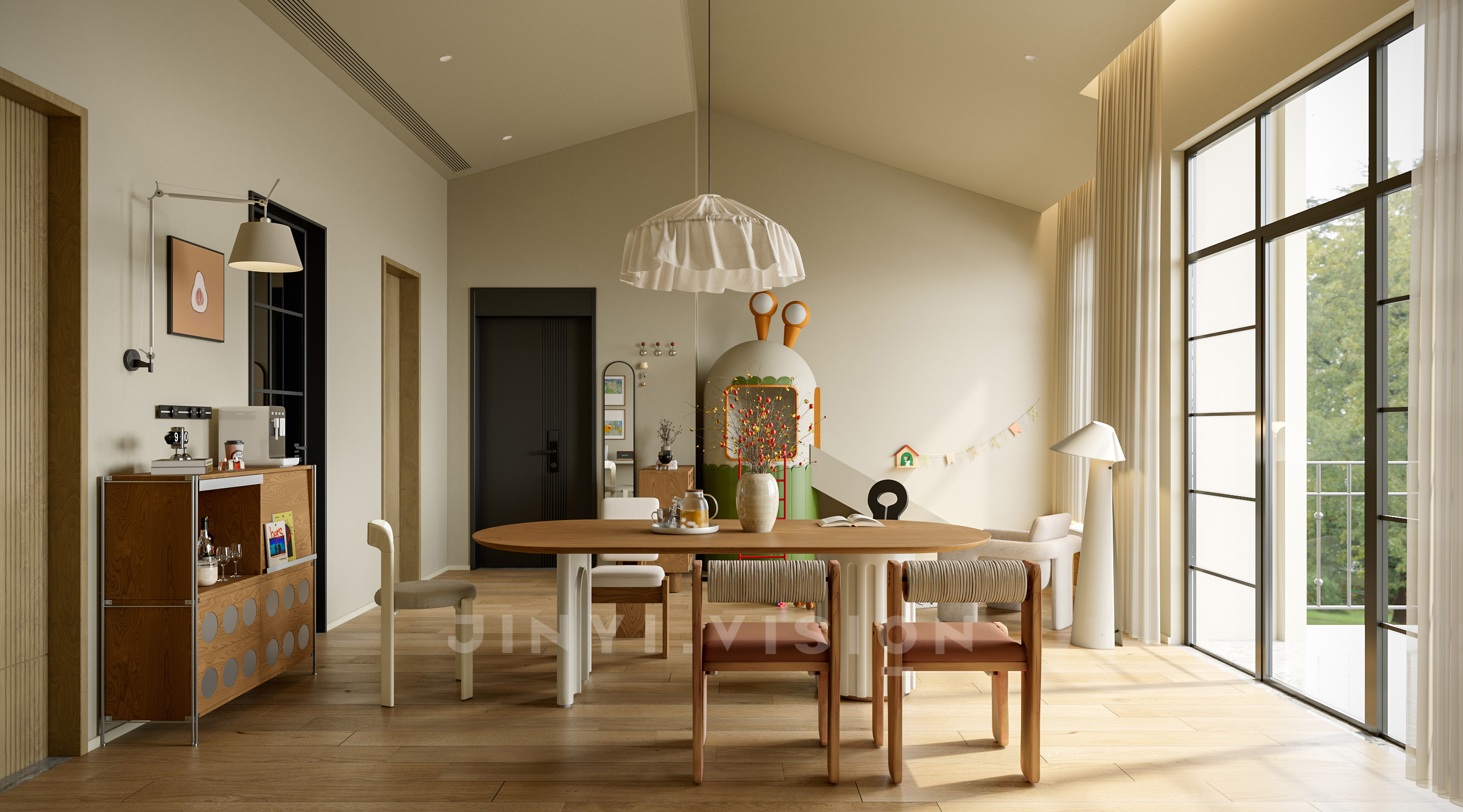  温馨的奶油风-1