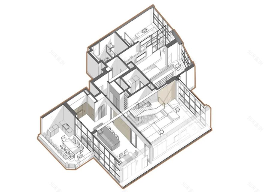 乌克兰基辅现代简约家居设计丨ArtPartner Architects-9