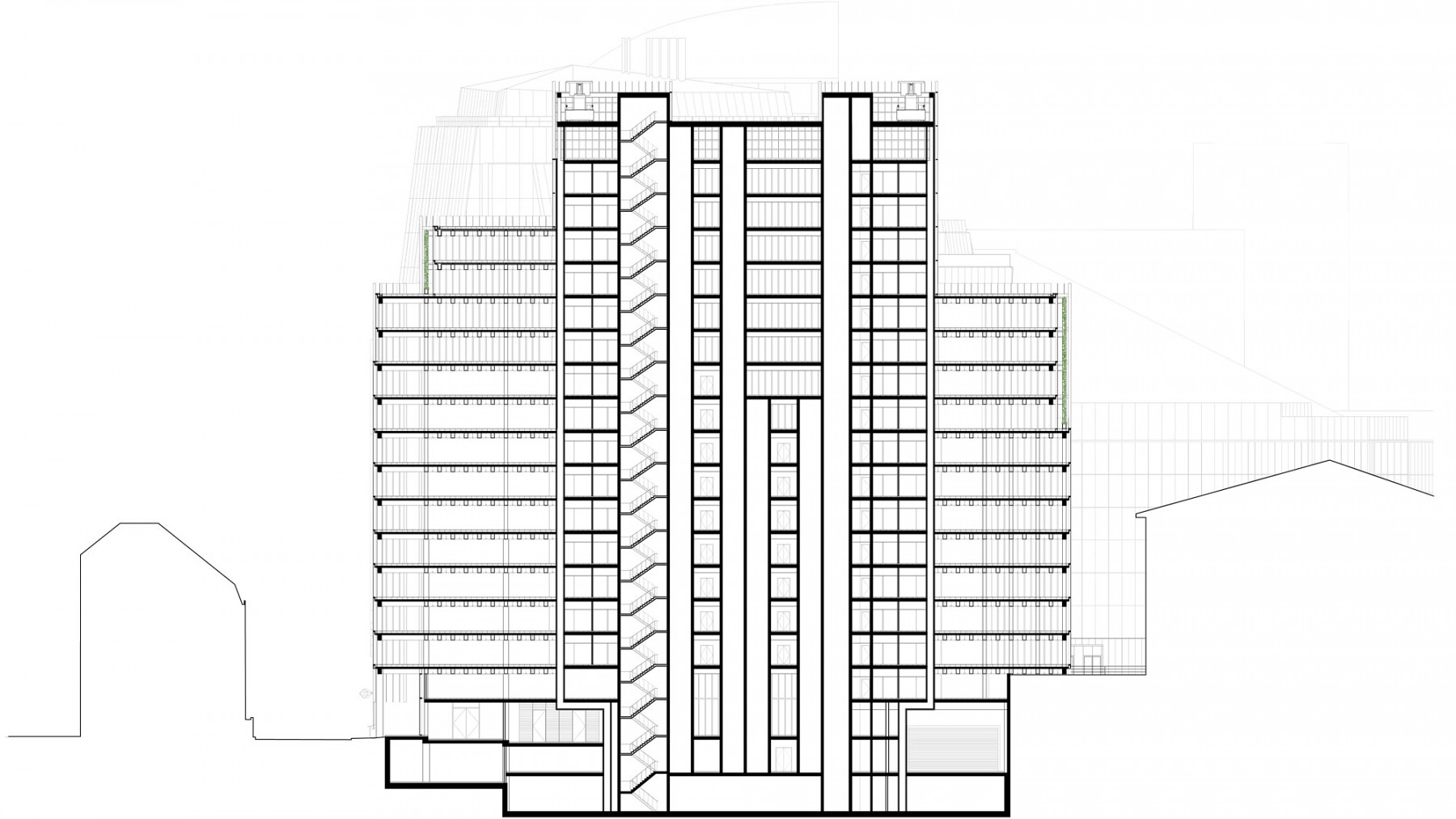 绷布房；拉幅机房（注：Tenter有绷布机；拉幅机之意，Tenter House常见于纺织等相关场景，指放置绷布机或拉幅机的房间，具体需结合实际语境确定） 丨英国伦敦丨David Walker Architects-26