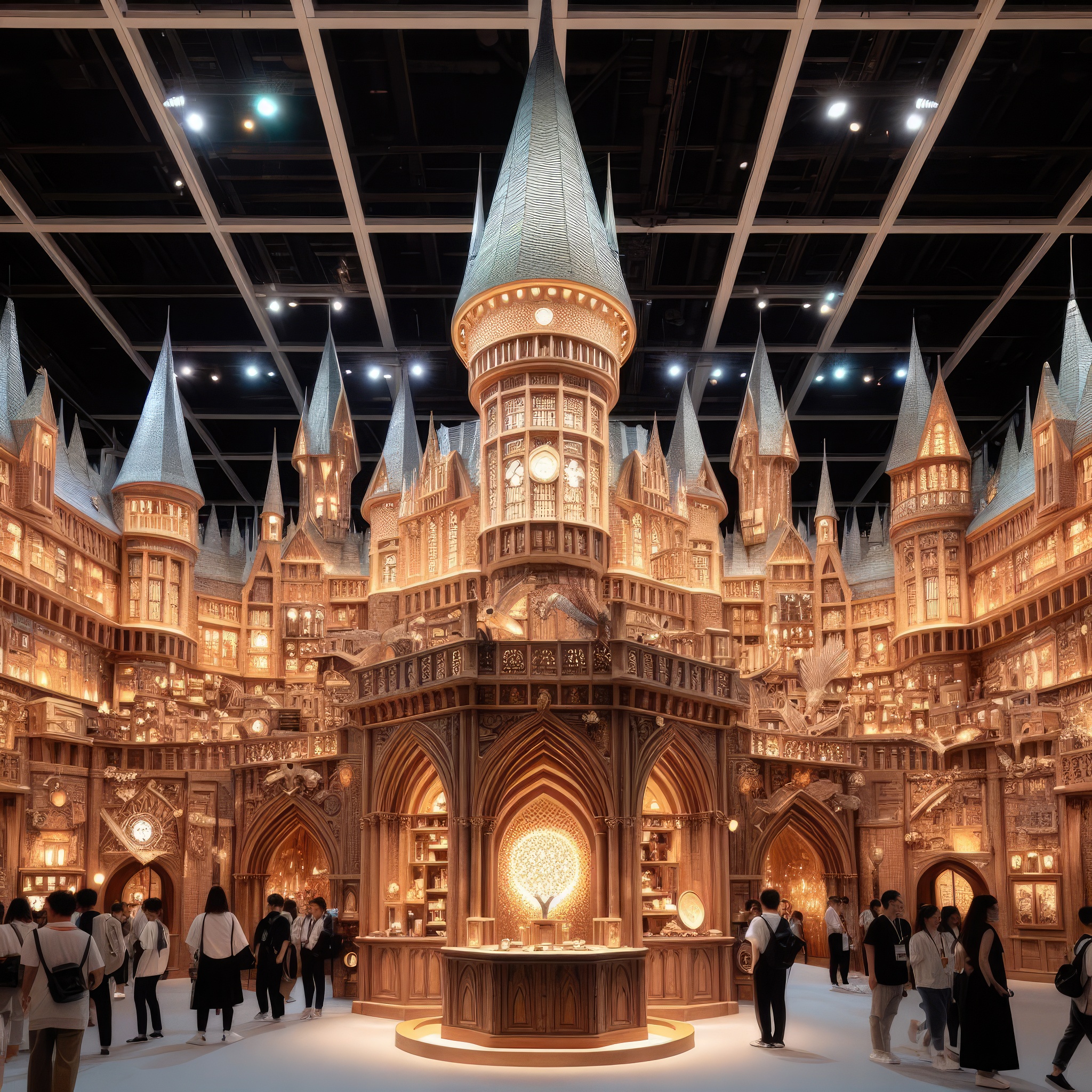 Harry Potter exhibition booth/interior store by Ai-7