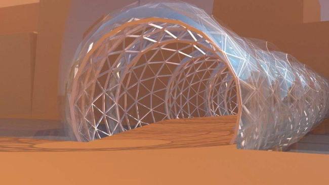 莫斯科  城市多功能商业区与商务中心人行天桥丨俄罗斯莫斯科丨谢尔盖·库兹涅佐夫,德米特里·苏霍夫-32