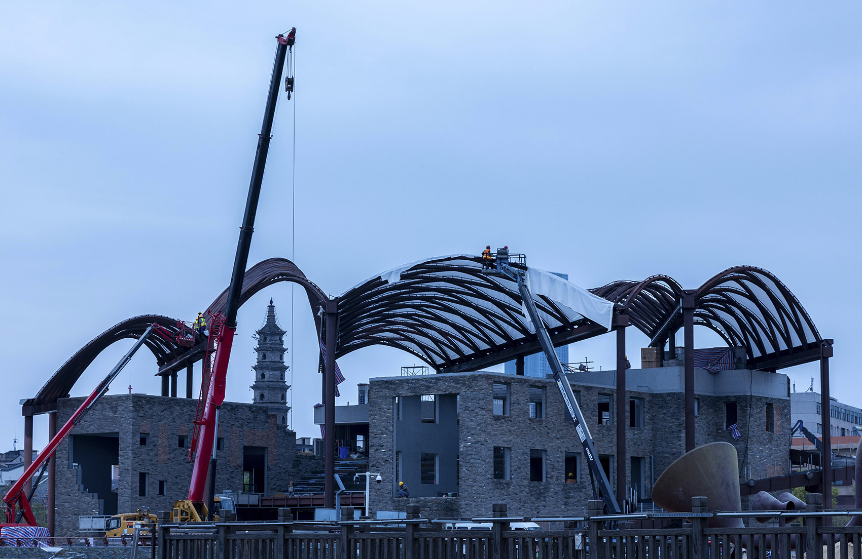 岳阳华菱港旅游码头游客中心丨中国岳阳丨URBANUS都市实践建筑设计事务所-19