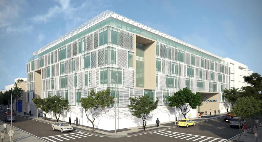 "Infoglobo 总部 | 动态外观与可持续设计的完美结合"-1