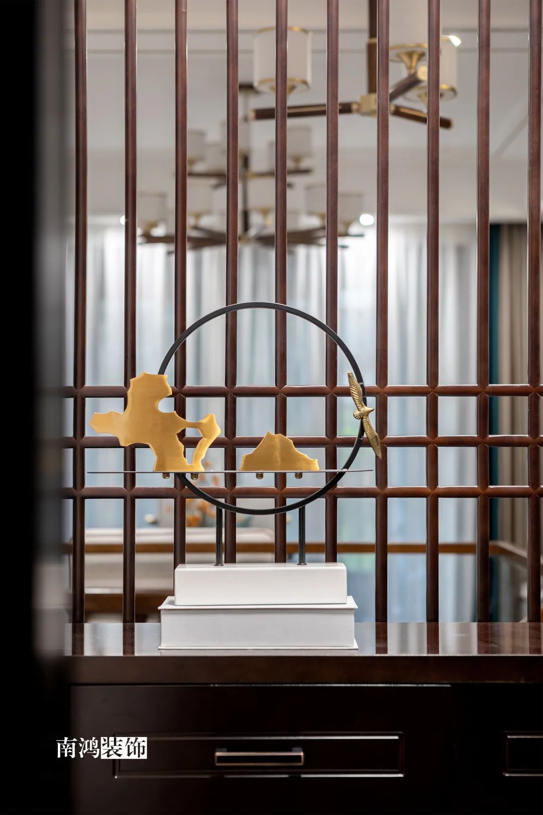 新中式风雅住宅丨浙江南鸿装饰-20